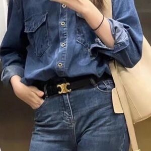 Celine Medium Triomphe Belt